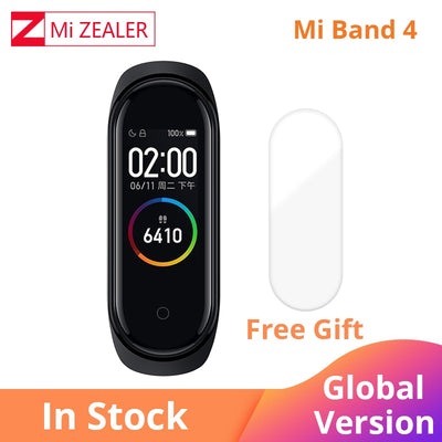 2019 Global Version Xiaomi Mi Band 4 Multi language Wristband fitness Bracelet 135mAh Bluetooth 5.0 Smartwatch - RELEVAZA