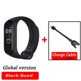 Original XiaoMi  Mi Band 4 Smart Wristband Fitness Bracelet MiBand Band 4 Heart Rate Time Big Touch Screen  Message Smartband - RELEVAZA
