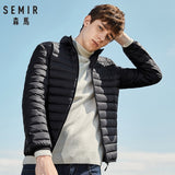 SEMIR 2019 Down Jacket Men Winter Portability Warm 90% White Duck Down Hooded Man Coat jaqueta masculino chaqueta hombre - RELEVAZA
