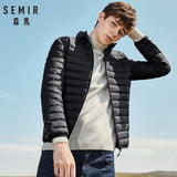 SEMIR 2019 Down Jacket Men Winter Portability Warm 90% White Duck Down Hooded Man Coat jaqueta masculino chaqueta hombre - RELEVAZA