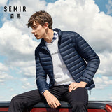 SEMIR 2019 Down Jacket Men Winter Portability Warm 90% White Duck Down Hooded Man Coat jaqueta masculino chaqueta hombre - RELEVAZA