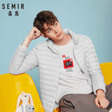 SEMIR 2019 Down Jacket Men Winter Portability Warm 90% White Duck Down Hooded Man Coat jaqueta masculino chaqueta hombre - RELEVAZA