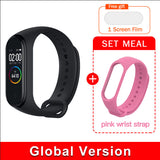 Global version original xiaomi mi band 4 color screen 2019 latest music smart bracelet heart rate fitness 135mAh bluetooth 5.0 - RELEVAZA