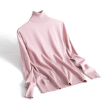 Cashmere Sweater Thin Basic Knitted Sweater Women Turtleneck Pullovers 2019 Autumn Winter Tops Female Jumpers - RELEVAZA