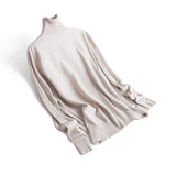 Cashmere Sweater Thin Basic Knitted Sweater Women Turtleneck Pullovers 2019 Autumn Winter Tops Female Jumpers - RELEVAZA