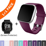 Replacement Band For Fitbit Versa/Versa Lite Starp Soft Silicone Waterproof Wrist Accessories Strap For Fit bit Versa Bracelet - RELEVAZA