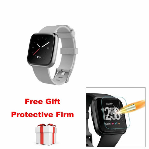 Replacement Band For Fitbit Versa/Versa Lite Starp Soft Silicone Waterproof Wrist Accessories Strap For Fit bit Versa Bracelet - RELEVAZA