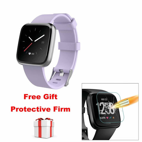 Replacement Band For Fitbit Versa/Versa Lite Starp Soft Silicone Waterproof Wrist Accessories Strap For Fit bit Versa Bracelet - RELEVAZA