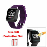 Replacement Band For Fitbit Versa/Versa Lite Starp Soft Silicone Waterproof Wrist Accessories Strap For Fit bit Versa Bracelet - RELEVAZA
