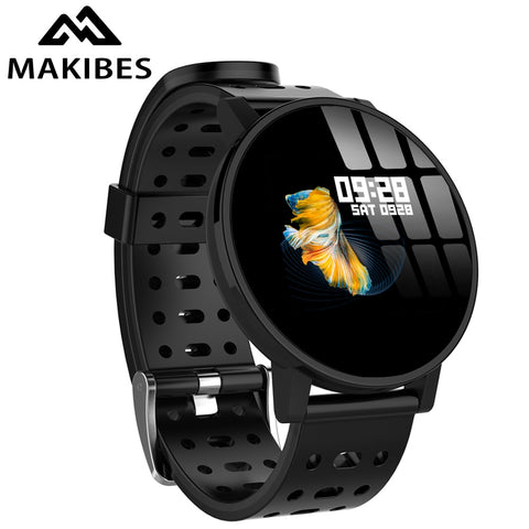 Makibes T3 IOS Android Smart Watches Men Women HR Blood Oxygen Blood Pressure IP67 Waterproof Activity Fitness Tracker PKV11 - RELEVAZA