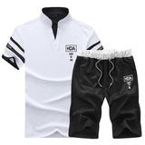 Sets Tracksuit Men Autumn Winter Hooded Sweatshirt Drawstring Outfit Sportswear 2019 Male Suit Pullover Two Piece Set Casual - RELEVAZA
