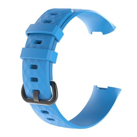 Band For Fitbit Charge 3 Strap Silicone Accessories Wristband For Fitbit Charge 3SE Replacement Strap For Fitbit Charge 3 Band - RELEVAZA