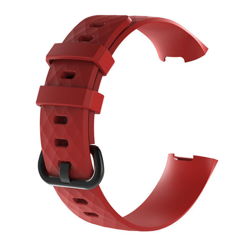 Band For Fitbit Charge 3 Strap Silicone Accessories Wristband For Fitbit Charge 3SE Replacement Strap For Fitbit Charge 3 Band - RELEVAZA