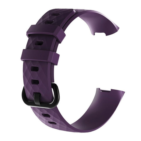 Band For Fitbit Charge 3 Strap Silicone Accessories Wristband For Fitbit Charge 3SE Replacement Strap For Fitbit Charge 3 Band - RELEVAZA