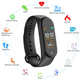 M4 Smart band Fitness Tracker Watch Sport bracelet Heart Rate Blood Pressure Smartband Monitor Health Wristband Fitness Tracker - RELEVAZA