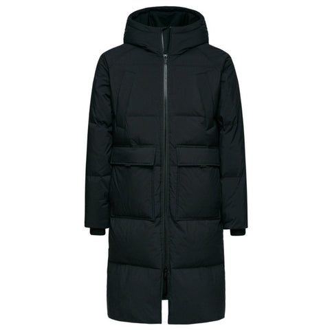 SEMIR 2019 New Clothing Down Winter Jacket Men Business Long Thick Winter Coat Men Solid Fashion Outerwear Warm Long Coat Man - RELEVAZA