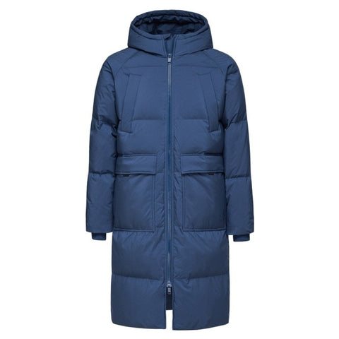 SEMIR 2019 New Clothing Down Winter Jacket Men Business Long Thick Winter Coat Men Solid Fashion Outerwear Warm Long Coat Man - RELEVAZA