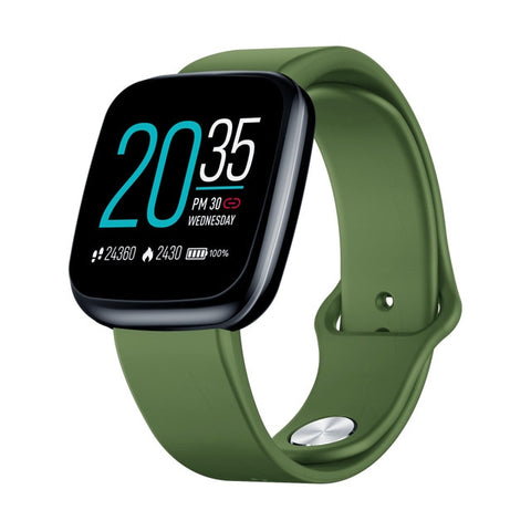 [Value King] New Zeblaze Crystal 3 Smartwatch WR IP67 Heart Rate Blood Pressure Long Battery Life IPS Color Display Smart Watch - RELEVAZA