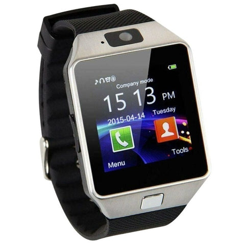 Touch Screen Smart Watch dz09 With Camera Bluetooth WristWatch SIM Card Smartwatch For Ios Android Phones Support Multi language - RELEVAZA