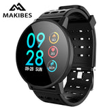 Makibes T3 Smart watch waterproof Activity Fitness tracker HR Blood oxygen Blood pressure Clock Men women smartwatch PK V11 - RELEVAZA