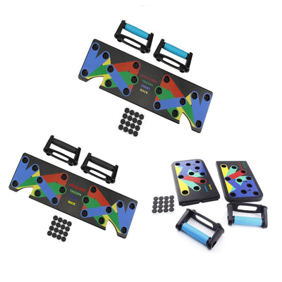9 in 1 Push Up Rack Board Men Women Home Comprehensive Fitness Exercise Push-up Stands For GYM Body Training - RELEVAZA