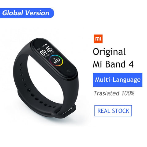 Xiaomi Mi Band 4 Smart Bracelet 3 Color Miband 4 Smartband AMOLED Screen Fitness Traker Bluetooth Sport Waterproof Smart Band - RELEVAZA