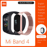 Global Version Xiaomi Mi Band 4 Smart Bracelet Miband 4 Multi language Fitness Wristband 50M 5ATM Waterproof Fitness Smartbrand - RELEVAZA