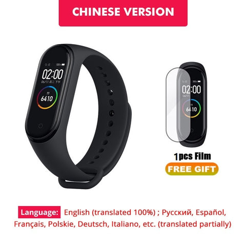 Global Version Xiaomi Mi Band 4 Smart Bracelet Miband 4 Multi language Fitness Wristband 50M 5ATM Waterproof Fitness Smartbrand - RELEVAZA