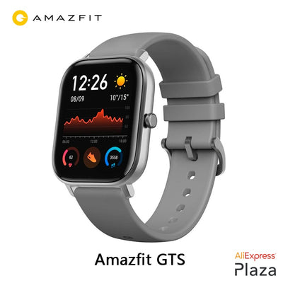 Xiaomi Huami Amazfit GTS Smartwatch (new, smart watch, waterproof swimming, Bluetooth, GPS, sport) [Global Version] - RELEVAZA