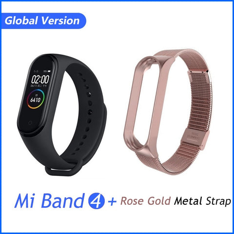 Global Version Xiaomi Mi Band 4 Smart Bracelet Miband 4 Multi language Fitness Wristband 50M 5ATM Waterproof Fitness Smartbrand - RELEVAZA