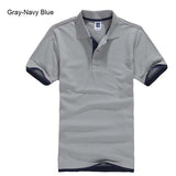 Plus Size XS-3XL Brand New Men's Polo Shirt High Quality Men Cotton Short Sleeve shirt Brands jerseys Summer Mens polo Shirts - RELEVAZA