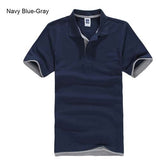 Plus Size XS-3XL Brand New Men's Polo Shirt High Quality Men Cotton Short Sleeve shirt Brands jerseys Summer Mens polo Shirts - RELEVAZA