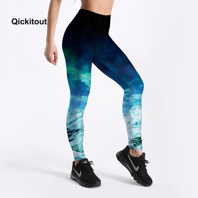 Summer styles Fashion Hot Women Hot Leggings Digital Print Ice and Snow Fitness Sexy LEGGING Drop Shipping S106-703 - RELEVAZA