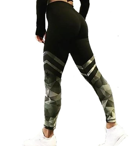 Women Leggings Slim High Waist Elasticity Leggings Fitness Printing leggins Breathable Woman Pants Leggings Push Up Strength - RELEVAZA