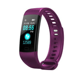 Y5 Smart Wristband Heart Rate Blood Pressure Monitor Tracker Fitness Tracker Smart Bracelet Waterproof Smart Watch Pedometer - RELEVAZA