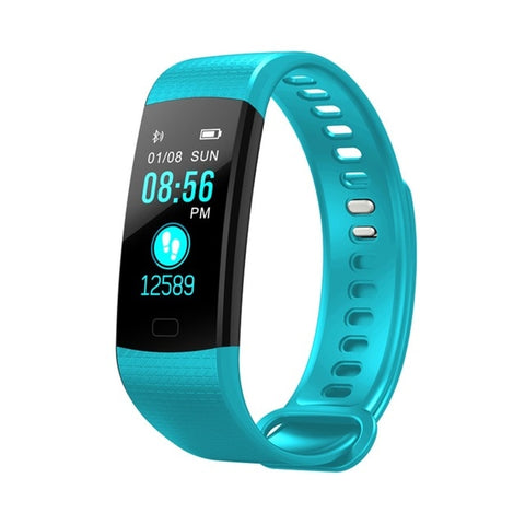 Y5 Smart Wristband Heart Rate Blood Pressure Monitor Tracker Fitness Tracker Smart Bracelet Waterproof Smart Watch Pedometer - RELEVAZA