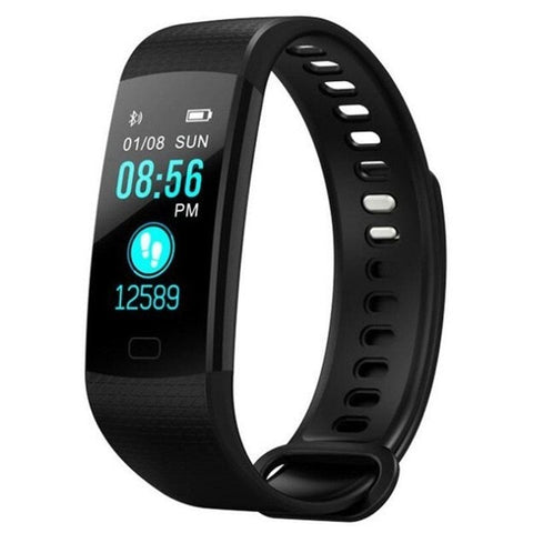 Smart Watch Sports Fitness Activity Heart Rate Tracker Blood Pressure wristband IP67 Waterproof band Pedometer for IOS Android - RELEVAZA