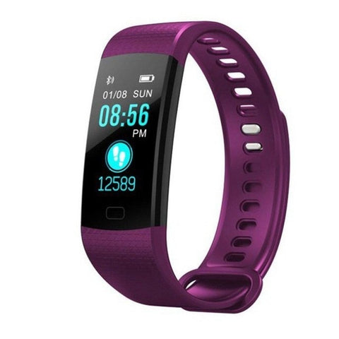 Smart Watch Sports Fitness Activity Heart Rate Tracker Blood Pressure wristband IP67 Waterproof band Pedometer for IOS Android - RELEVAZA