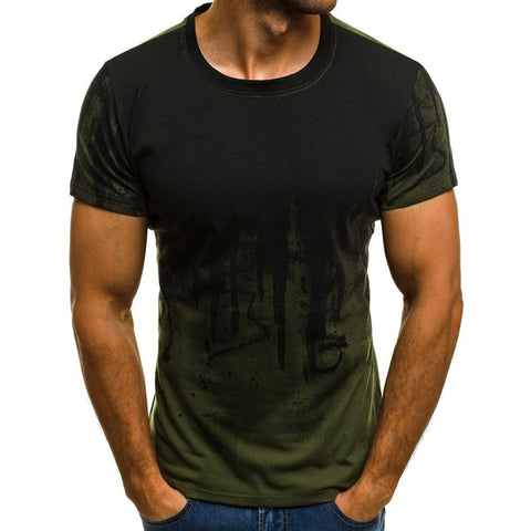 FLYFIREFLY Men Camouflage Printed  Male T Shirt Bottoms Top Tee Male Hiphop Streetwear Long Sleeve Fitness Tshirts - RELEVAZA