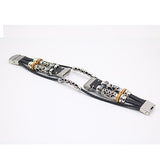 Retro Leather Strap Bracelet for Fitbit Charge 3 Band Replacement Watch Band for Fitbit Charge 3 Smart Watchband Accessories - RELEVAZA