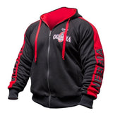 Sweatshirt Men Tracksuit Men Set Sweat New 2018 Brand Autumn Winter Fleece 2PCS Stand Collar Fleece Patchwork Casual Hoodie Men - RELEVAZA