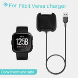 Quality USB Charging Cable Cradle Station for Fitbit Versa Charger Fit bit Versa Band Smart Watch Replacement USB Charger Cable - RELEVAZA