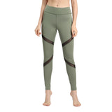 CHRLEISURE Sexy Women Leggings Gothic Insert Mesh Design Trousers Pants Big Size Black Capris Sportswear New Fitness Leggings - RELEVAZA