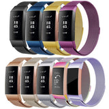 New Milanese loop strap For Fitbit charge 3 watch band  smart bracelet stainless steel belt sports watch strap wrist band - RELEVAZA