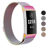 New Milanese loop strap For Fitbit charge 3 watch band  smart bracelet stainless steel belt sports watch strap wrist band - RELEVAZA