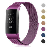 New Milanese loop strap For Fitbit charge 3 watch band  smart bracelet stainless steel belt sports watch strap wrist band - RELEVAZA