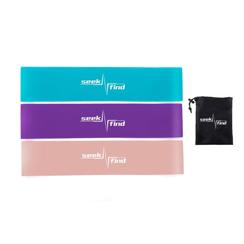 New 14Pcs Resistance Bands Set Yoga Exercise Fitness Band Rubber Loop Tube Bands Gym  Fitness Exercise Pilates Yoga Brick - RELEVAZA