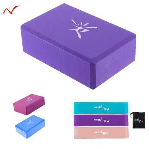 New 14Pcs Resistance Bands Set Yoga Exercise Fitness Band Rubber Loop Tube Bands Gym  Fitness Exercise Pilates Yoga Brick - RELEVAZA