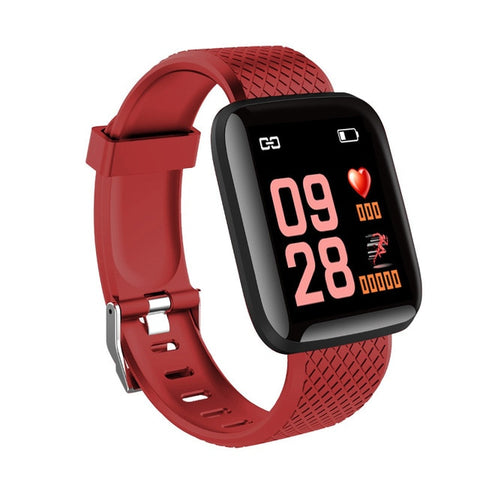 Smart Bracelet Blood Pressure Measurement Waterproof Fitness Tracker Watch Heart Rate Monitor Pedometer Smart Band Women Men - RELEVAZA