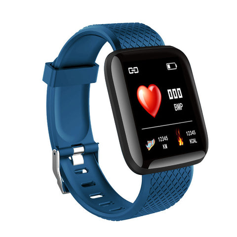Smart Bracelet Blood Pressure Measurement Waterproof Fitness Tracker Watch Heart Rate Monitor Pedometer Smart Band Women Men - RELEVAZA